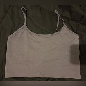 Athleta Ribbed Knit Top in Purple Woman’s Size Large New without Tags